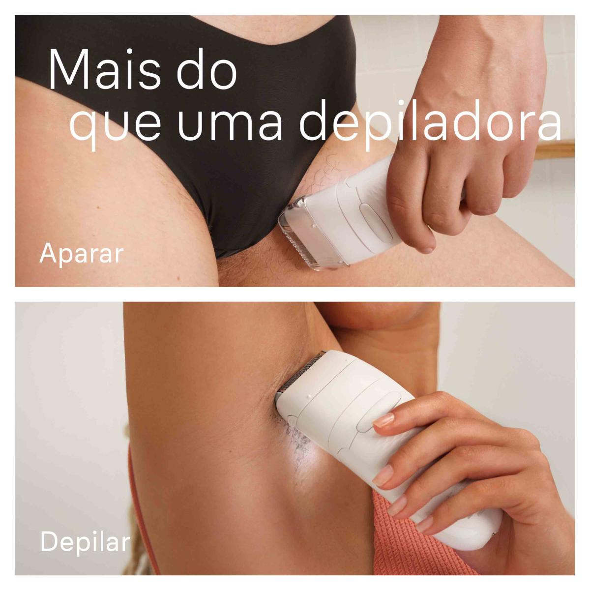 Depiladora de Arranque Braun Silk-épil 7, sem Fios, Utilização em Seco e Húmido Branco / Flamenco-6