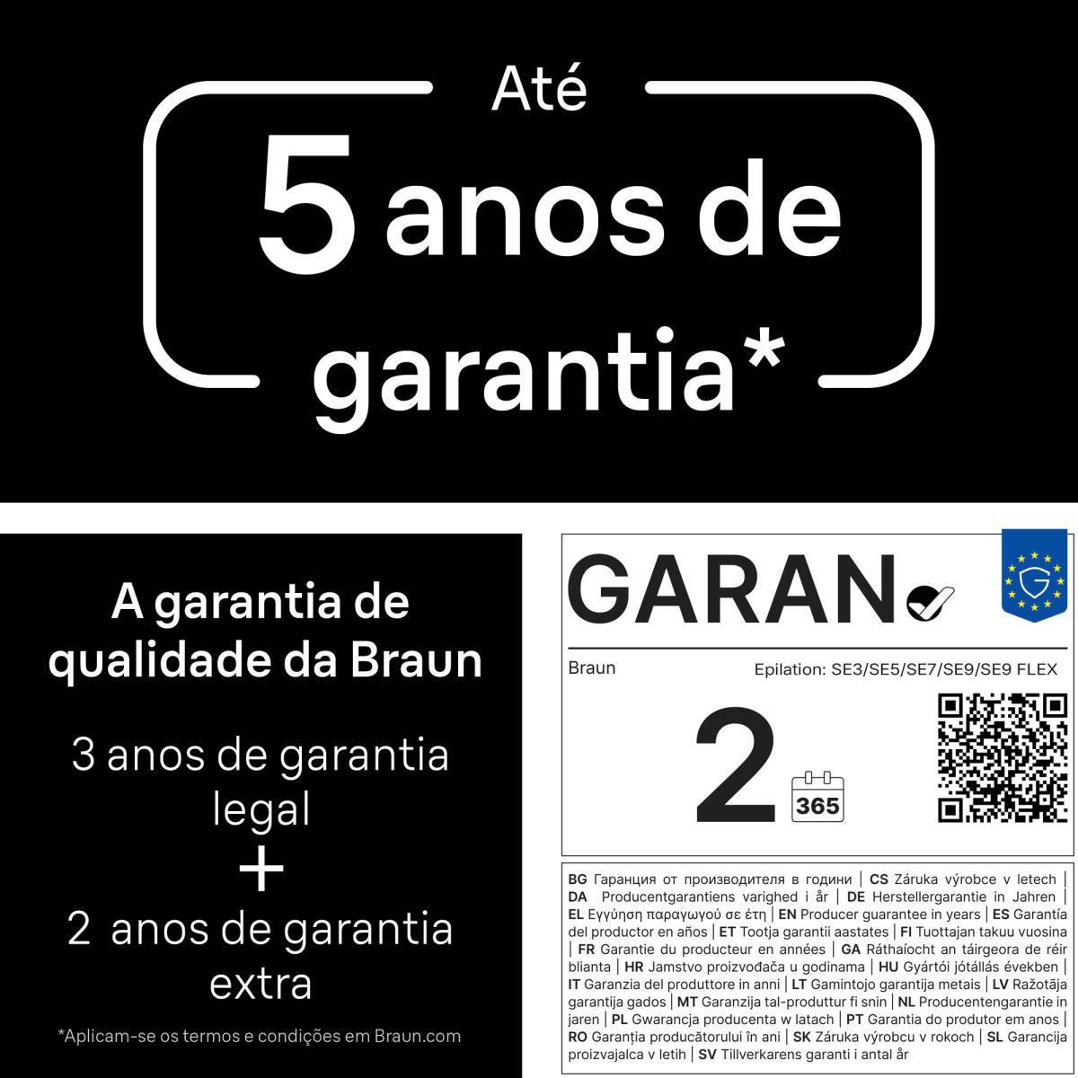 Depiladora de Arranque Braun Silk-épil 7, sem Fios, Utilização em Seco e Húmido Branco / Flamenco-7