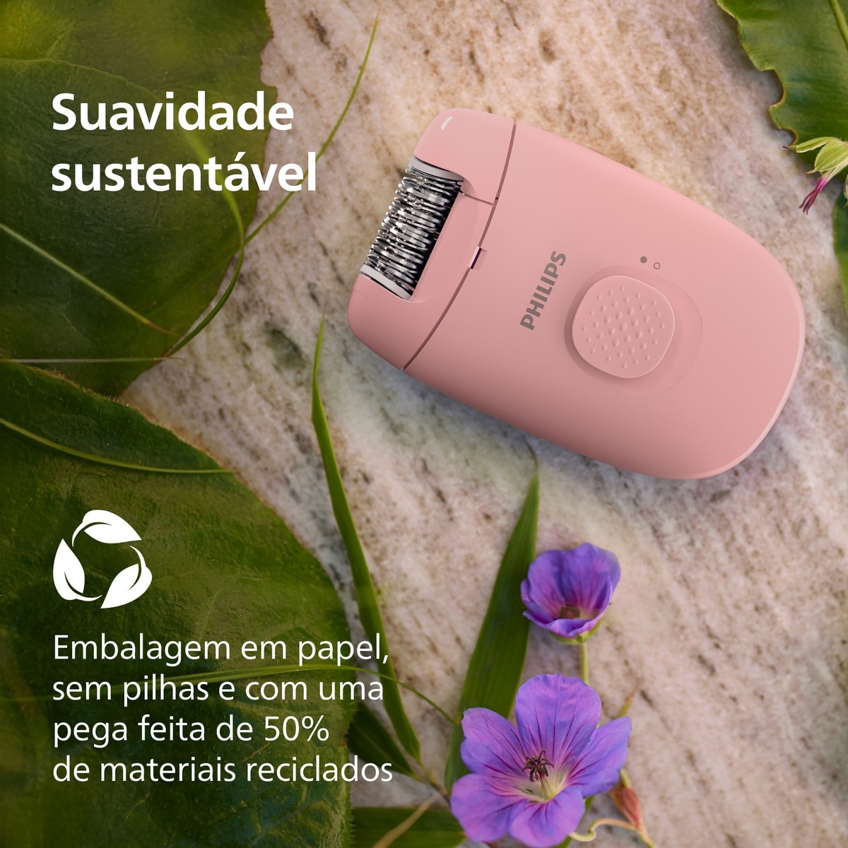 Depiladora de Arranque Philips Epilator Series 2000 BRE227/00 com Cabo 7