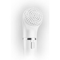Depiladora Facial de Arranque Braun Silk-épil 810 com Escova de Limpeza de Rosto - Branco Branco-2