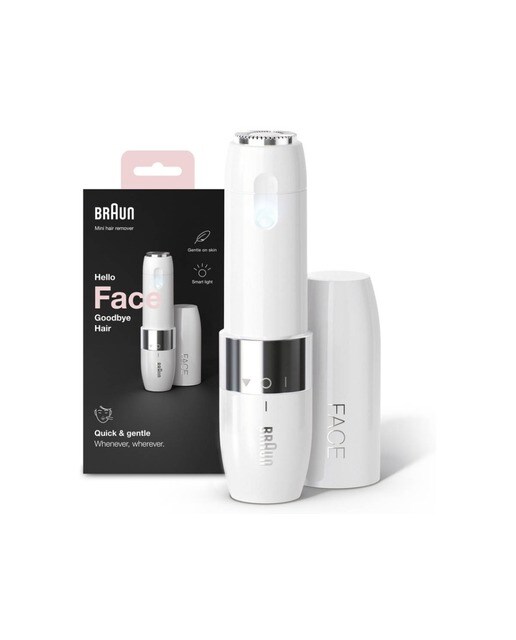 Imagem 0 de Depiladora Facial de Corte Braun FS1000 - Branco