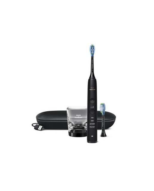 Imagem 0 de Escova de Dentes Elétrica Premium Philips HX9913/18 - 4 Modos de Limpeza e 3 Níveis de Intensidade, Sensor de Pressão, Estojo de Viagem e Carregador por Indução e 2 Recargas - Preto
