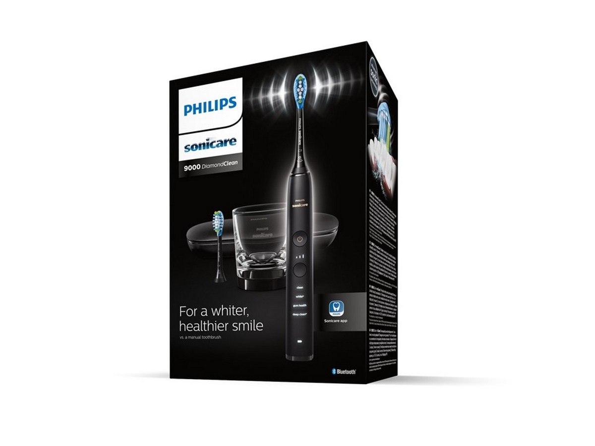 Escova de Dentes Elétrica Premium Philips HX9913/18 - 4 Modos de Limpeza e 3 Níveis de Intensidade, Sensor de Pressão, Estojo de Viagem e Carregador por Indução e 2 Recargas - Preto Preto-8