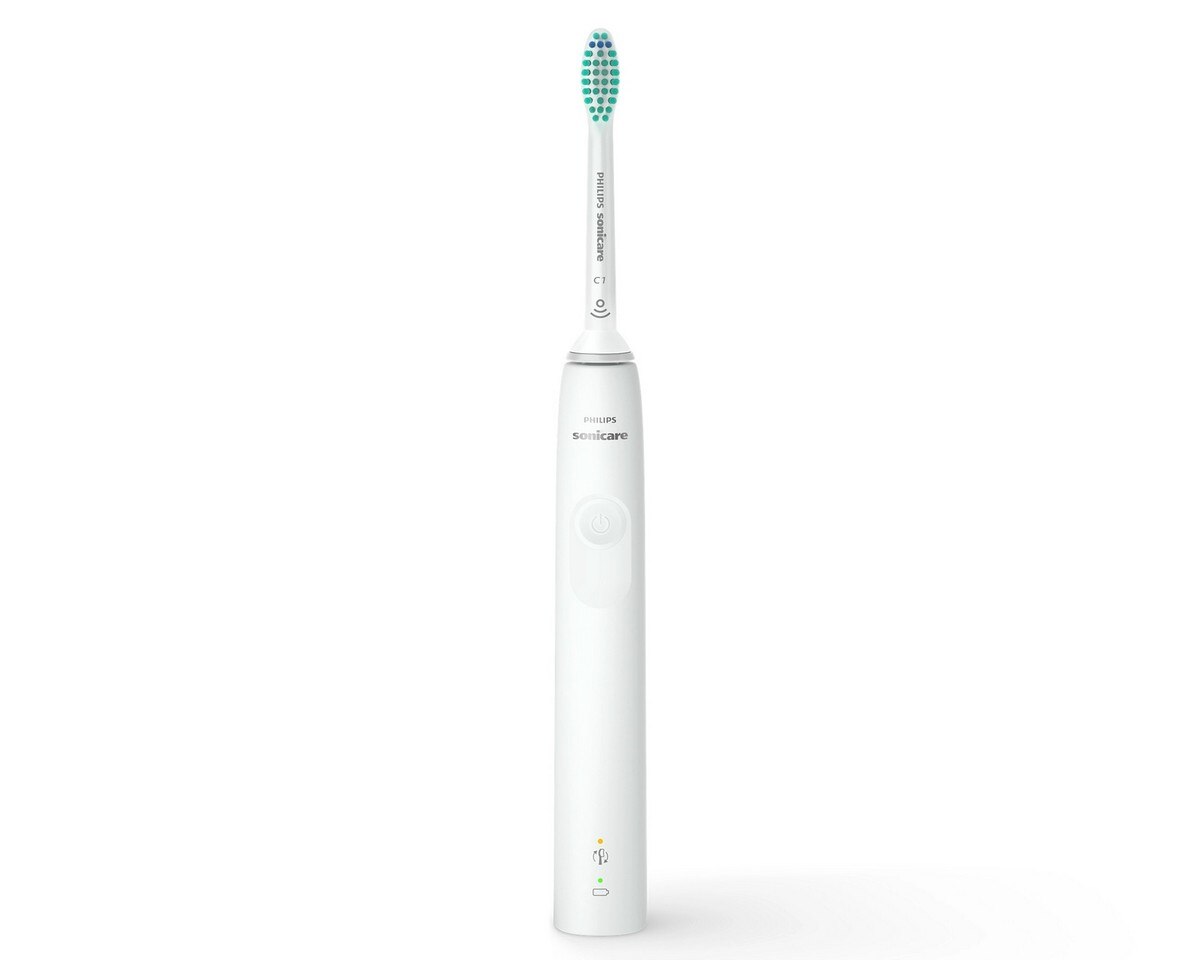 Escova de Dentes Elétrica Philips HX3673/13 - 1 Modo de Limpeza e 1 Nível de Intensidade, Sensor de Pressão e Estojo de Viagem - Branco Branco-3