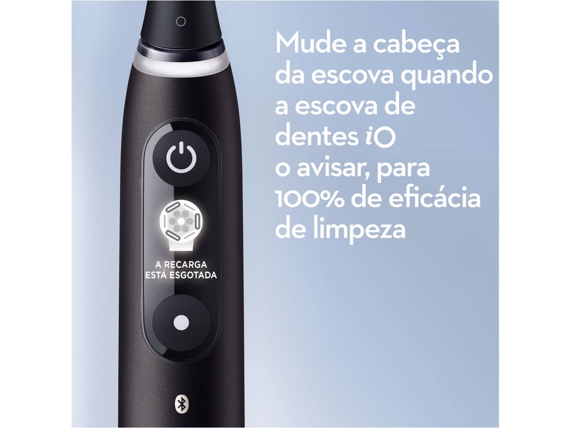 Escova de Dentes Elétrica Oral-B Braun iO 6 S - Preto Preto-5