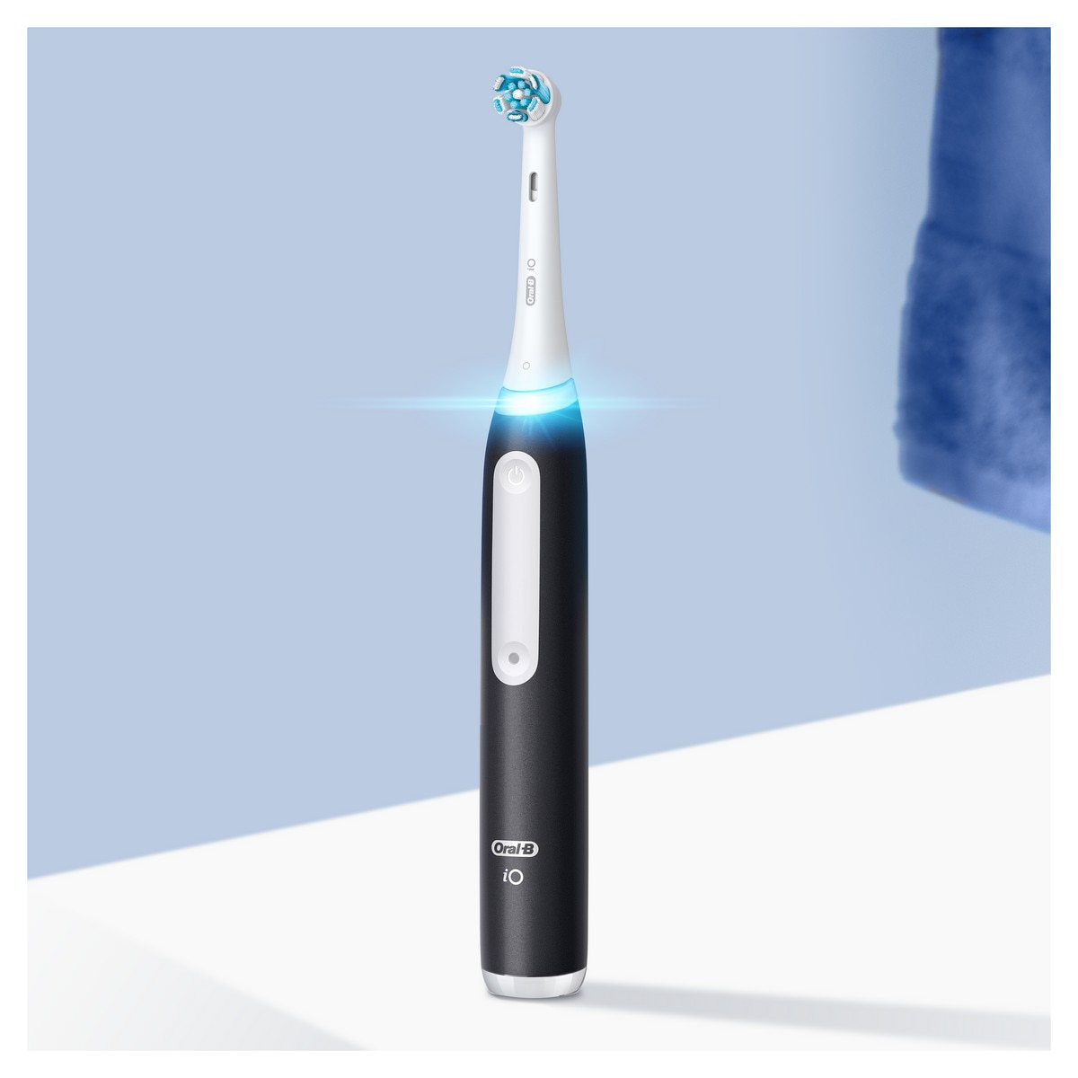 Escova de Dentes Elétrica Oral-B Braun iO 3 Duo - 2 Unidades - Preto e Azul Azul-3