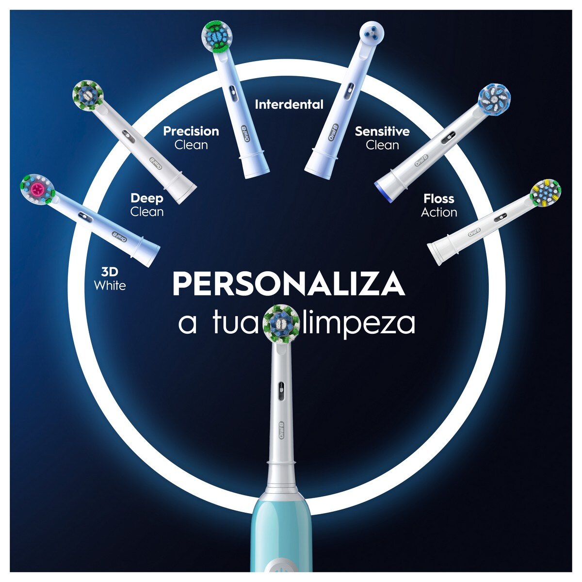Escova de Dentes Elétrica Oral-B Braun Pro Series 1 Pack Duplo - 2 Unidades - Preto Preto-5