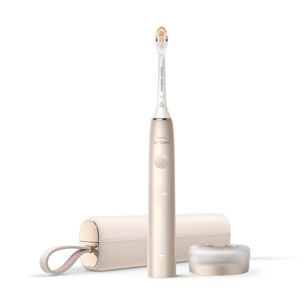 Imagem 0 de Escova de Dentes Elétrica Philips Sonicare 9900 Prestige HX9992/11 com Tecnologia SenseIQ - Dourado Champanhe