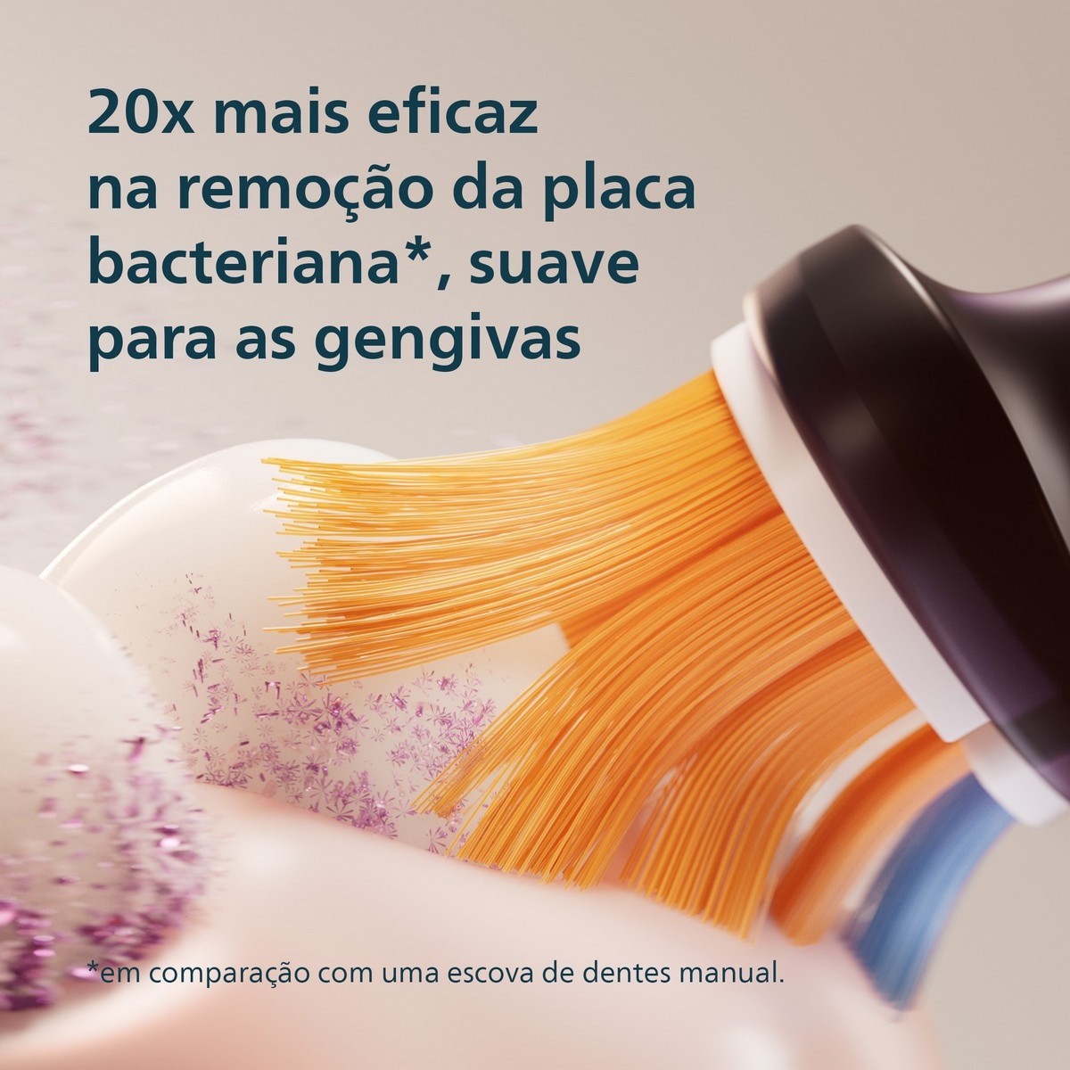 Escova de Dentes Elétrica Philips Sonicare 9900 Prestige HX9992/12 com Tecnologia SenseIQ - Azul Meia Noite Azul Meia-Noite-3