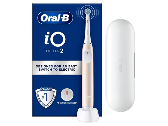 Imagem 0 de Escova de Dentes Elétrica Oral-B IO2 - Rosa