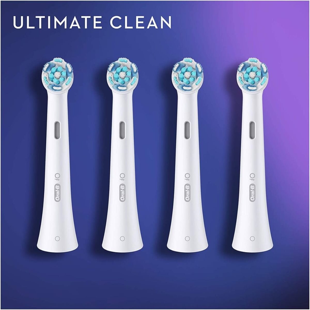 Recargas Escova de Dentes Elétrica Oral-B Braun iO Ultimate Clean - 4 Unidades - Branco Branco-2