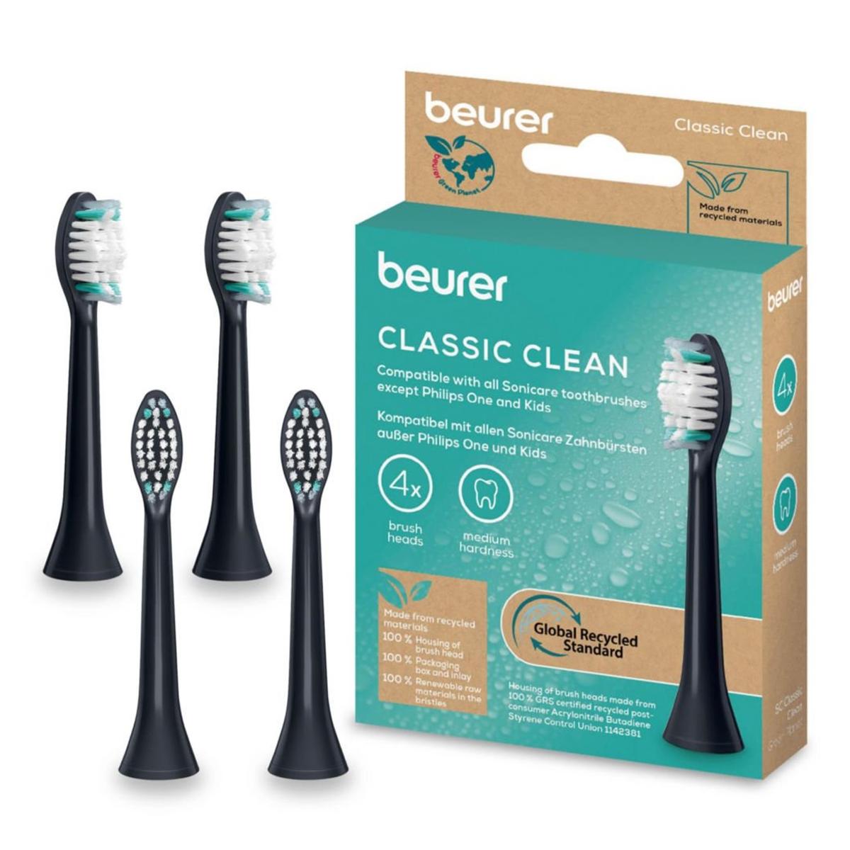Imagem 0 de Acessório Cabeças de Substituição Beurer Classic Clean 10521 para Escova Elétrica