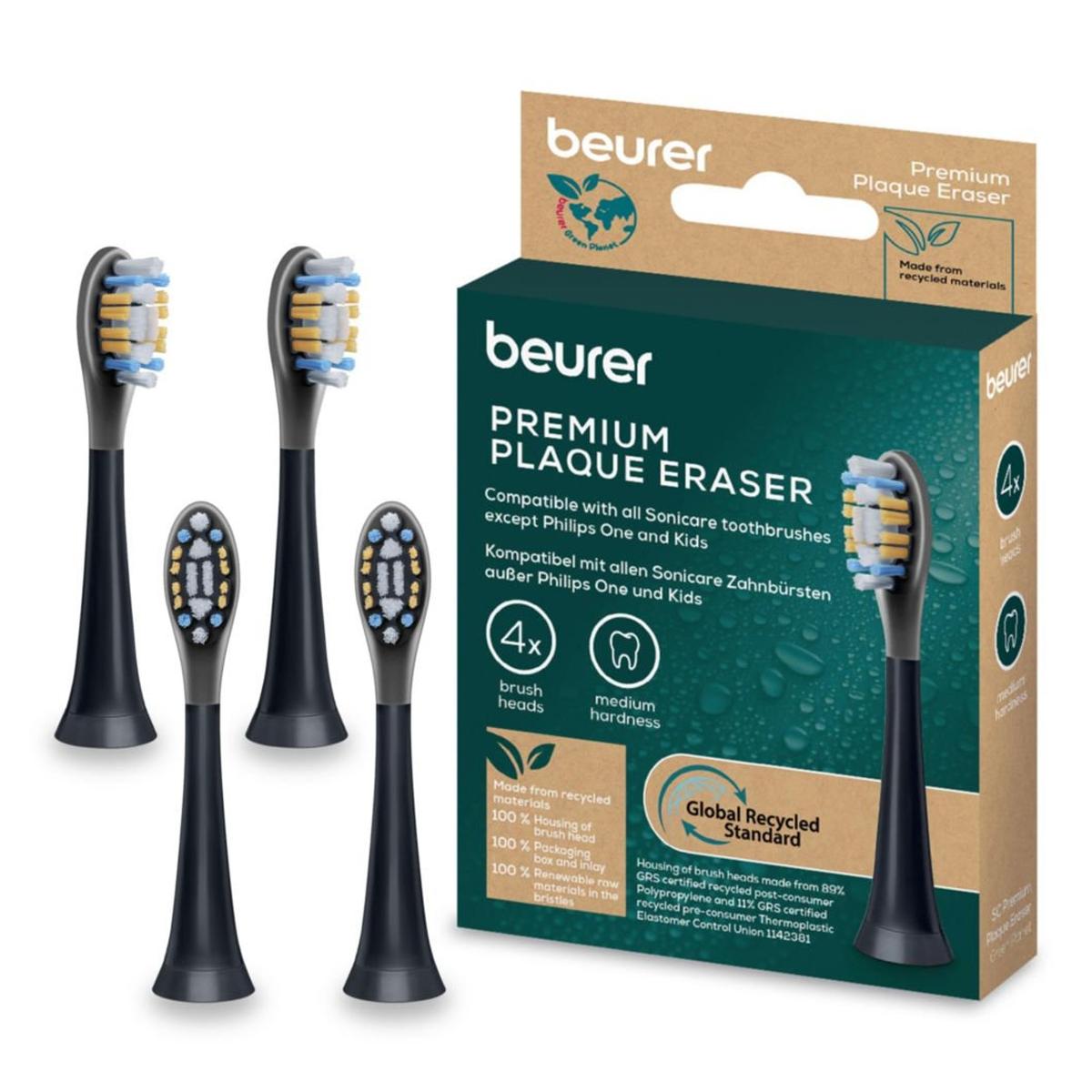 Imagem 0 de Acessório Cabeças de Substituição Beurer Premium Plaque Eraser 10522 para Escova Elétrica