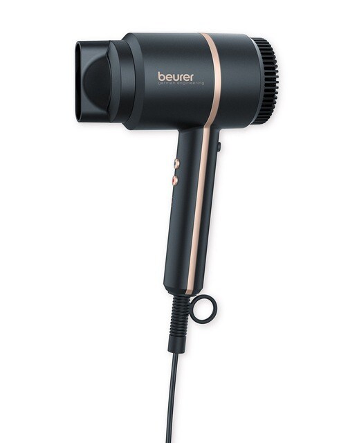 Imagem 0 de Secador de Cabelo Beurer HC35 de 2000 W - Preto e Dourado