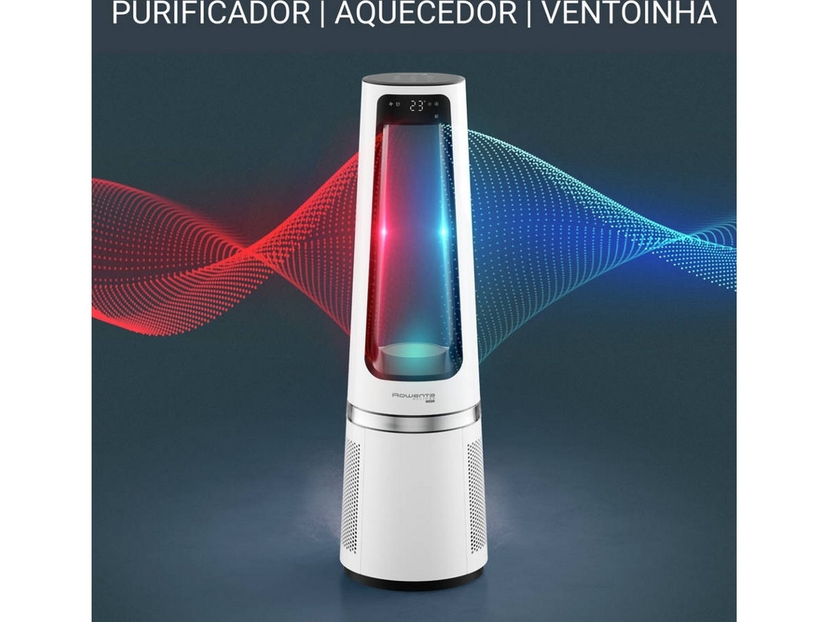 Purificador de Ar Rowenta QU5060F0 Eclipse 3 em 1 para 30 m2 - Branco Branco-3