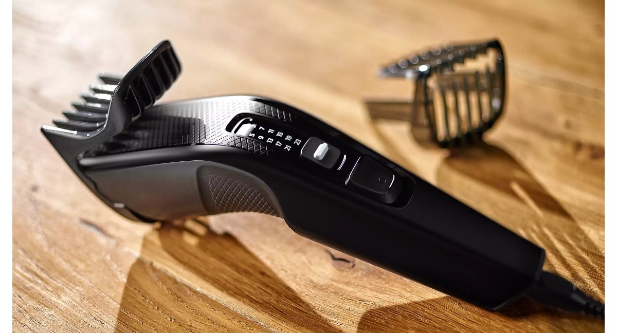 Aparador de Cabelo Philips HC3510/15 - Lâminas Aço Inoxidável, Pente para a Barba e Uso com Cabo - Preto Preto-12