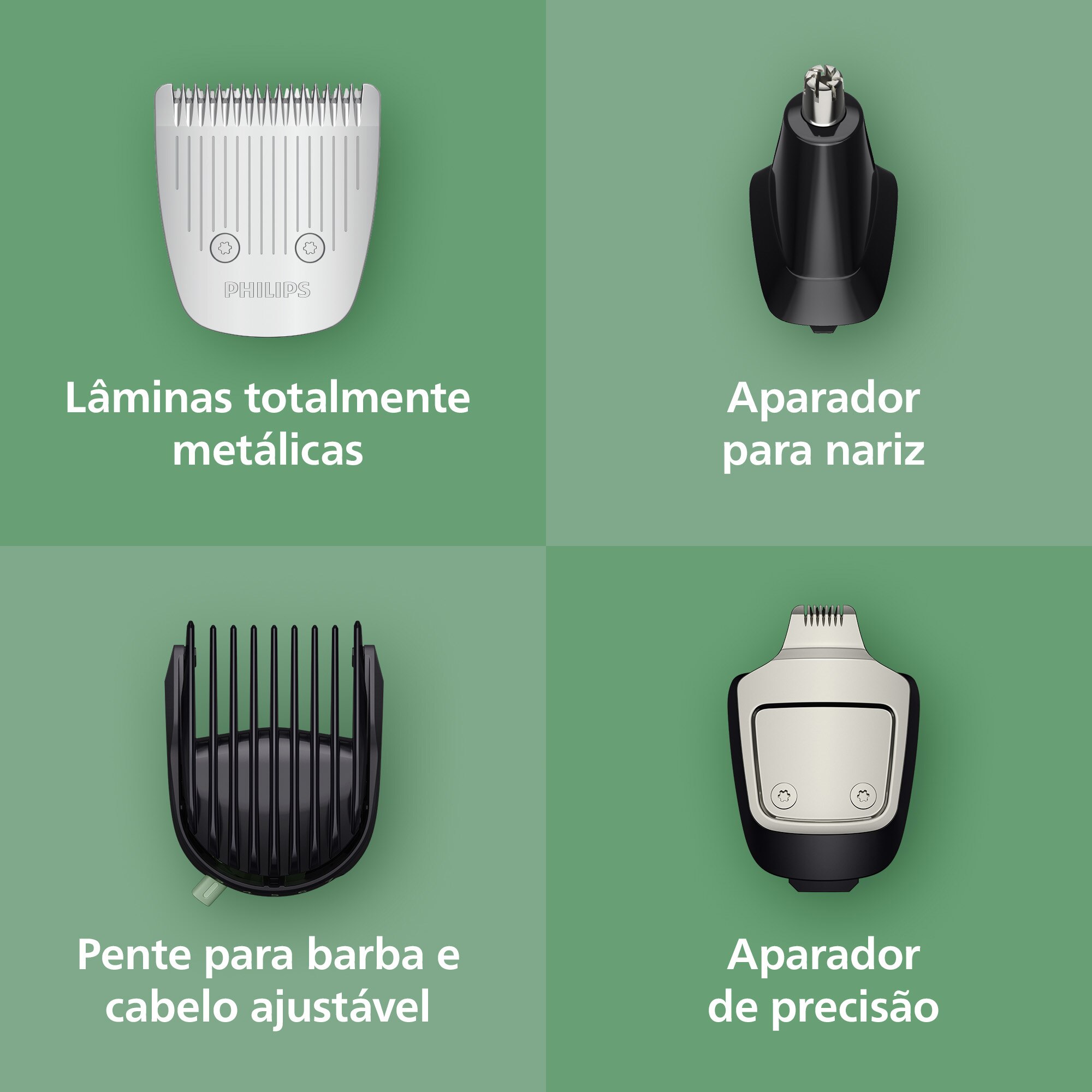 Aparador Multifunções Philips Series 5000 MG5921/15 All-in-One Trimmer 10 em 1 Cinzento-5