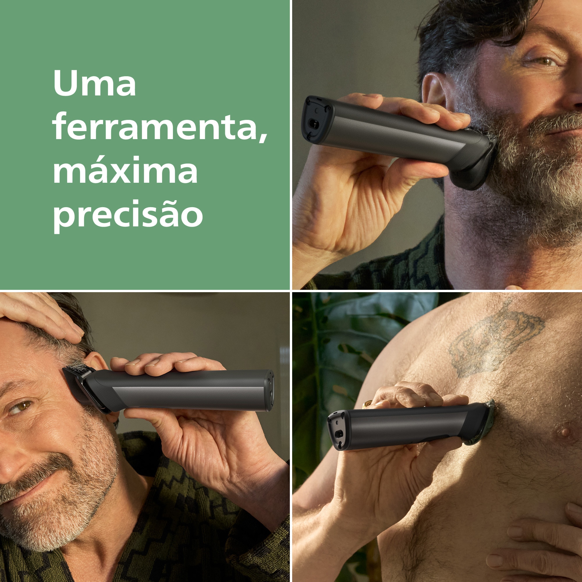 Aparador Multifunções Philips Series 7000 MG7921/15 All-in-One Trimmer 15 em 1 Cinzento-3