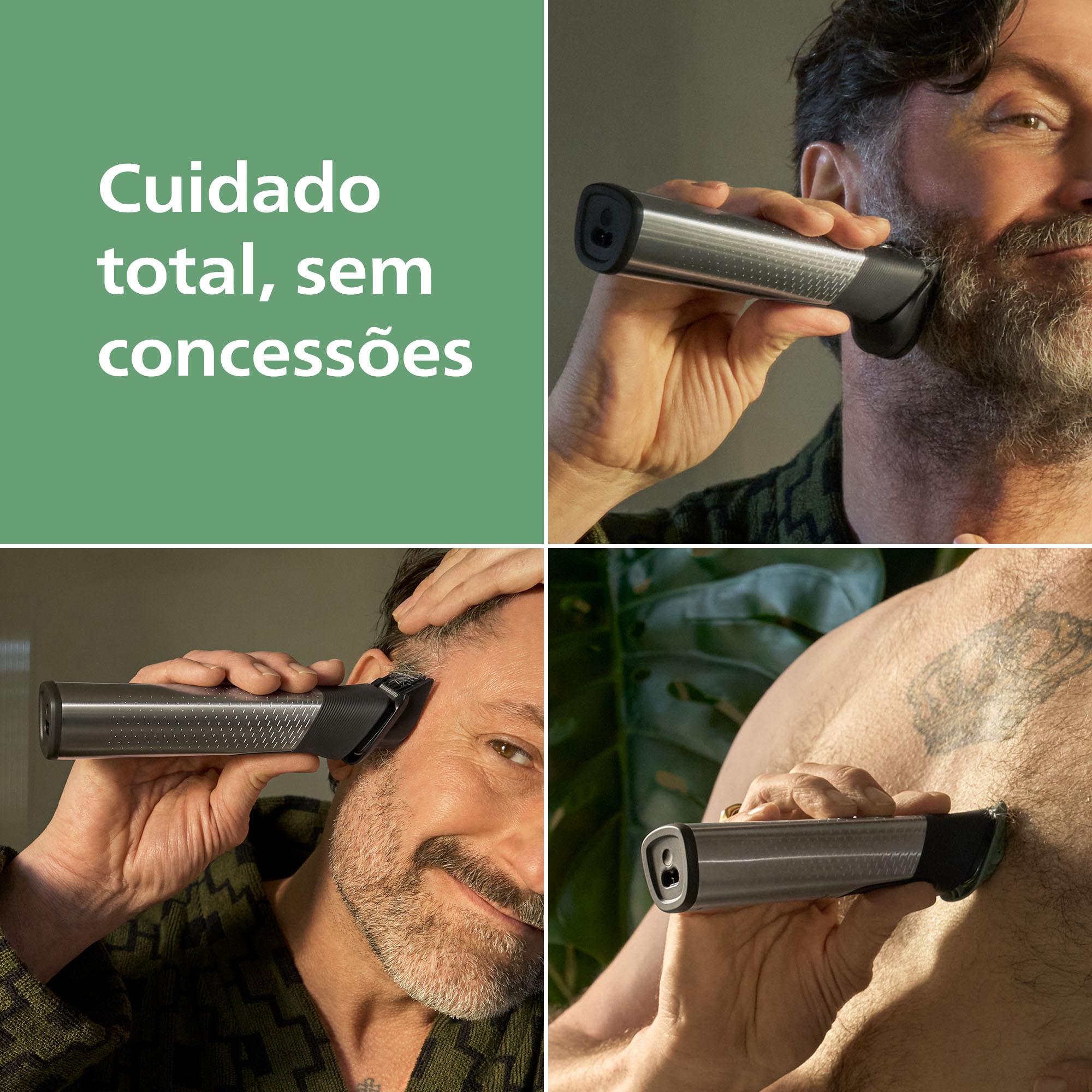 Aparador Multifunções Philips Series 9000 MG9557/15 All-in-One Trimmer 20 em 1 Cinzento-3