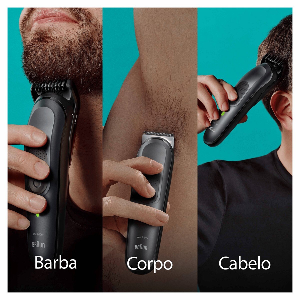Aparador Multifunções Braun Serie 7 MGK7491 Autonomia 100 min Corrente - Preto e Cinzento Preto / Cinzento-4