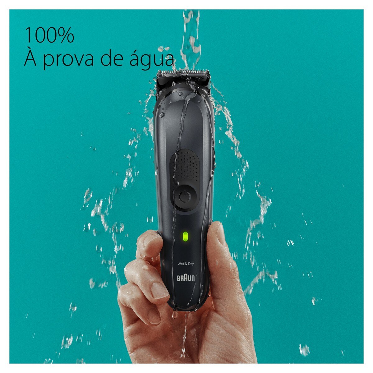 Aparador Multifunções Braun Serie 7 MGK7491 Autonomia 100 min Corrente - Preto e Cinzento Preto / Cinzento-7