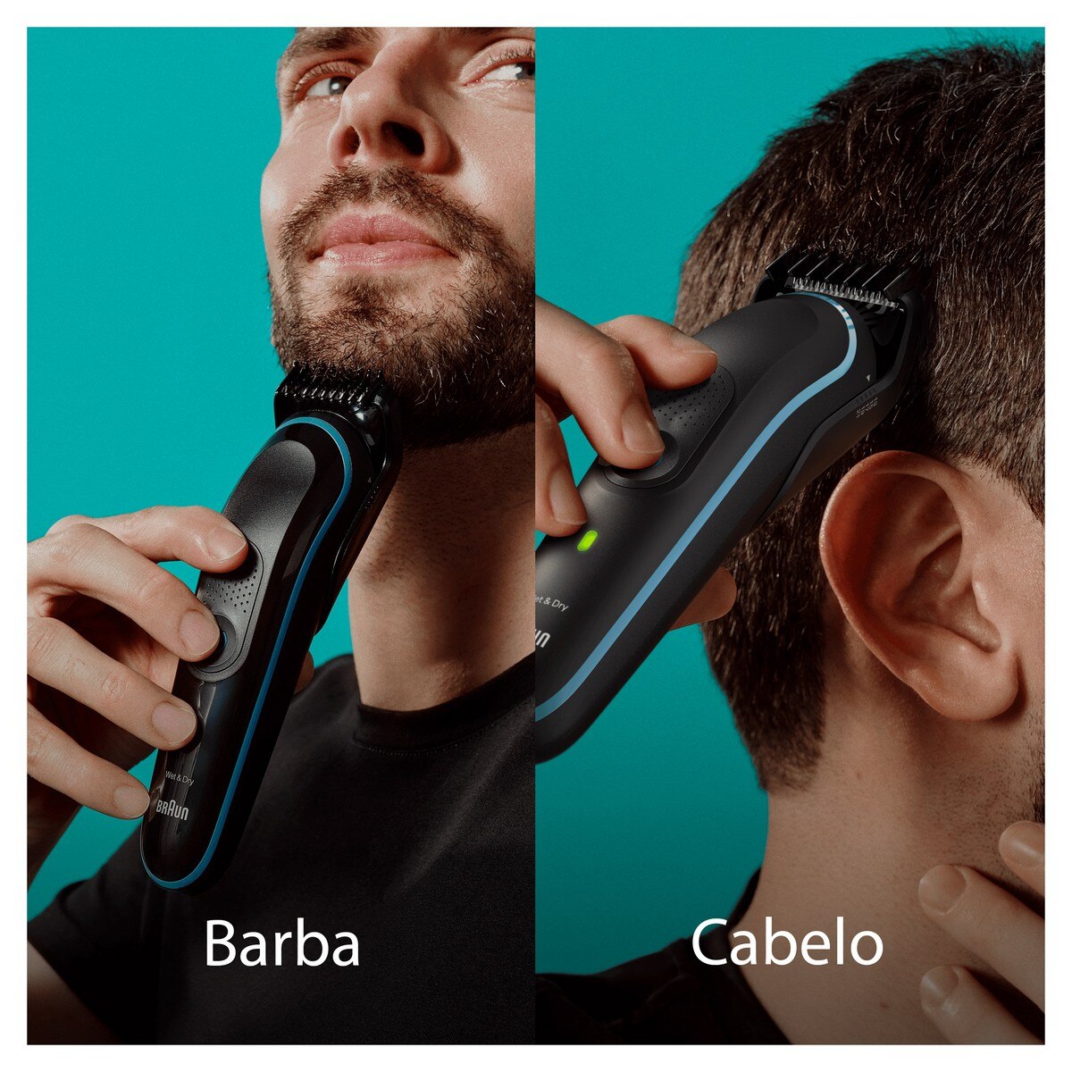 Aparador Multifunções Braun Series 5 MGK5411 Autonomía 100 min - Corrente - Preto e Azul Preto / Azul-4