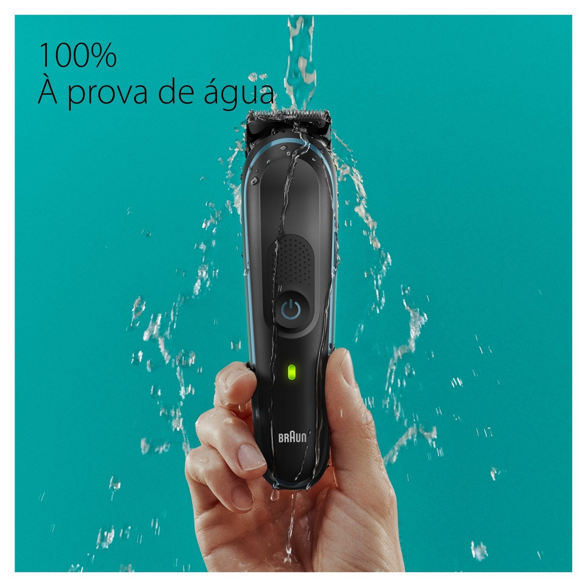 Aparador Multifunções Braun Series 5 MGK5411 Autonomía 100 min - Corrente - Preto e Azul Preto / Azul-6