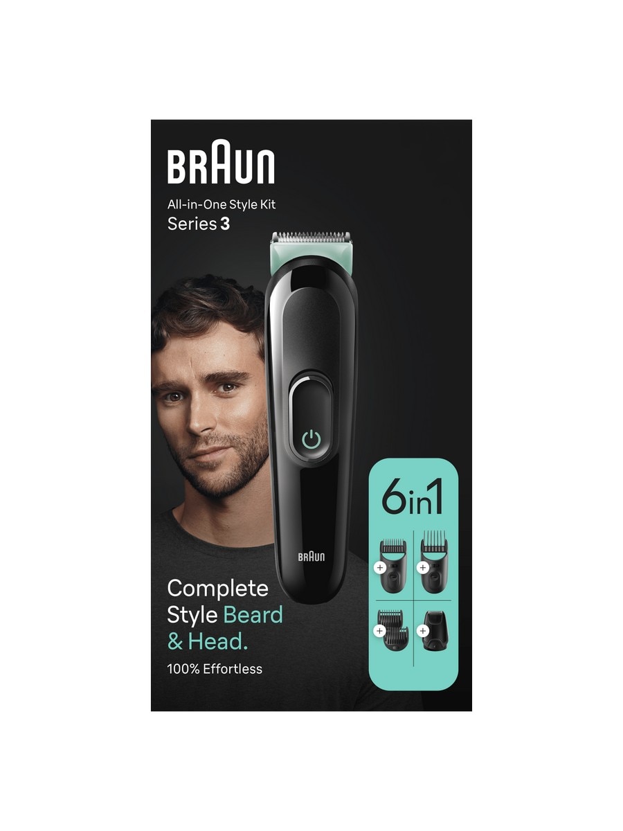 Aparador Multifunções Braun MGK3411 Multigroom - Preto e Verde Preto / Verde-2