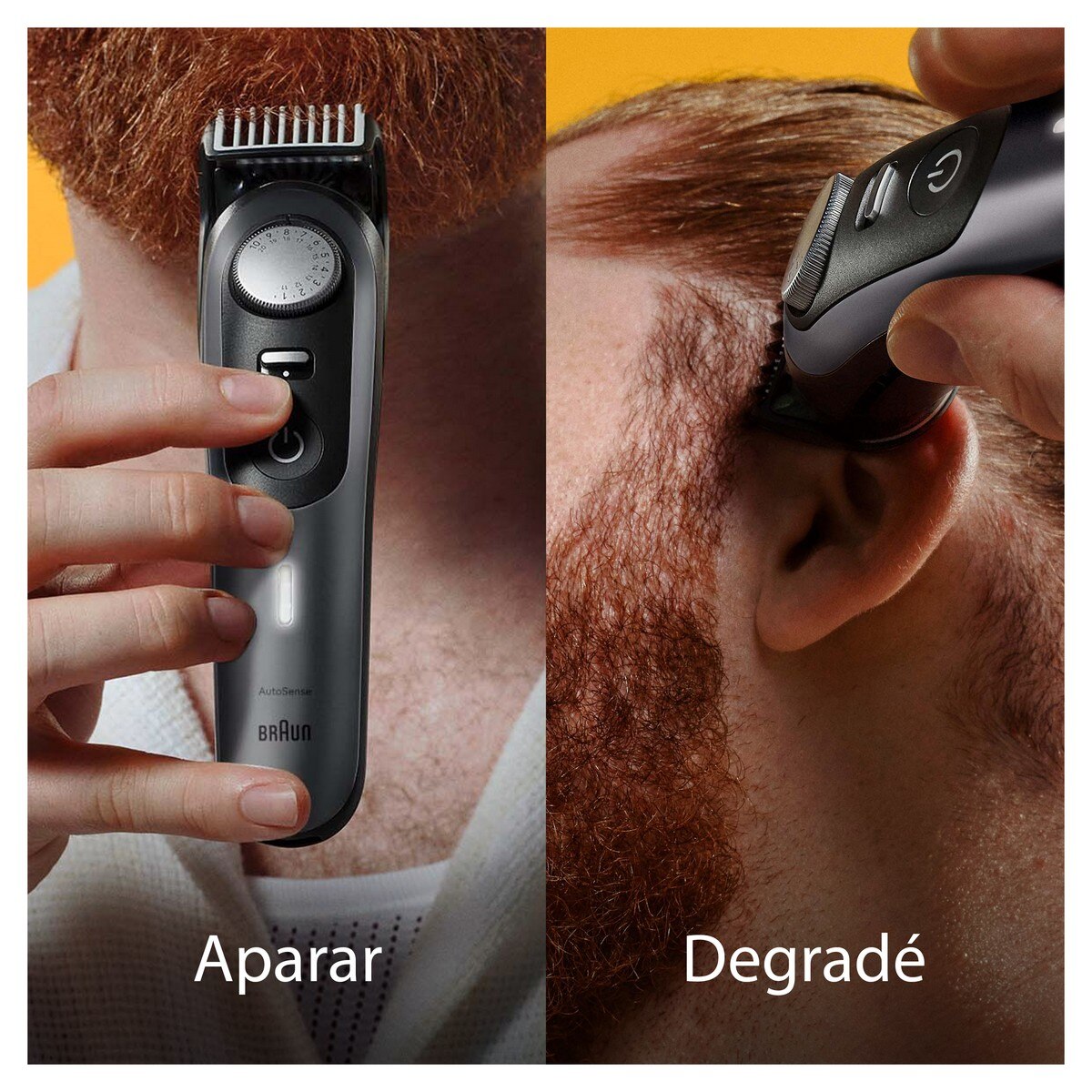 Aparador de Barba Braun 9 BT9420 Autonomia 180 min Preto / Cinzento-5