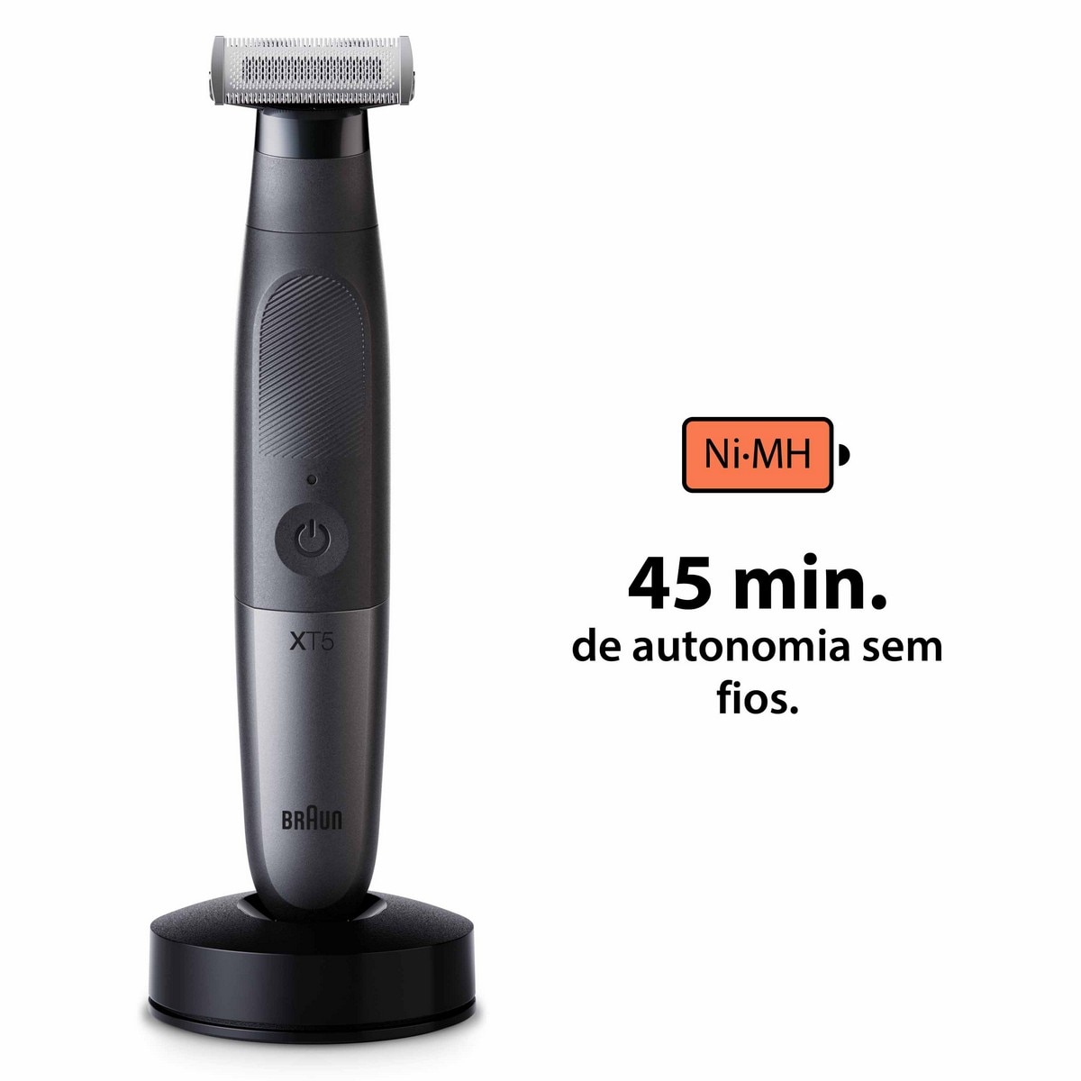 Aparador de Barba Braun XT5300 Autonomia 45 min - Preto e Cinzento Preto / Cinzento-7