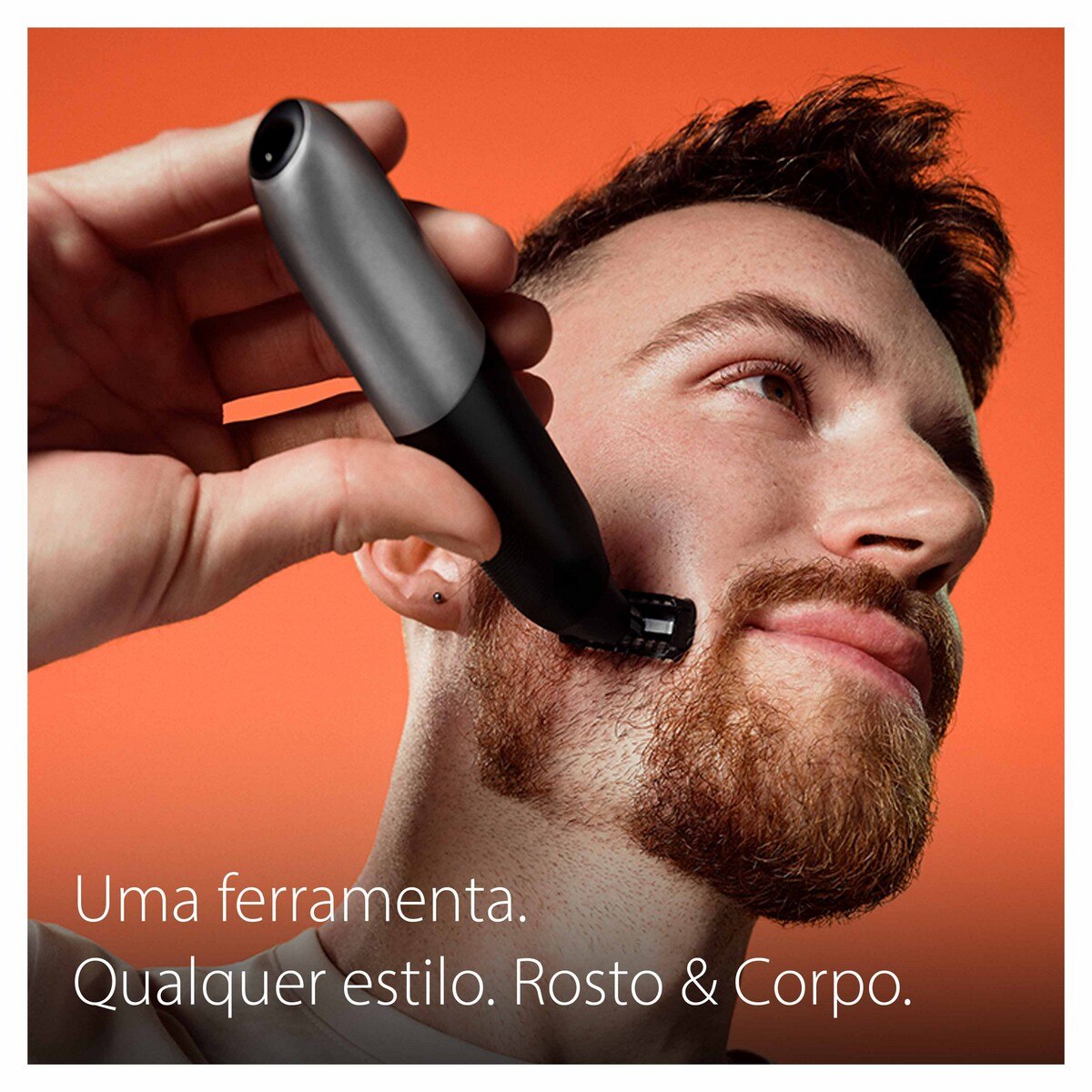 Aparador de Barba Braun XT5100 Autonomía 45 min - Preto e Cinzento Cinzento-3
