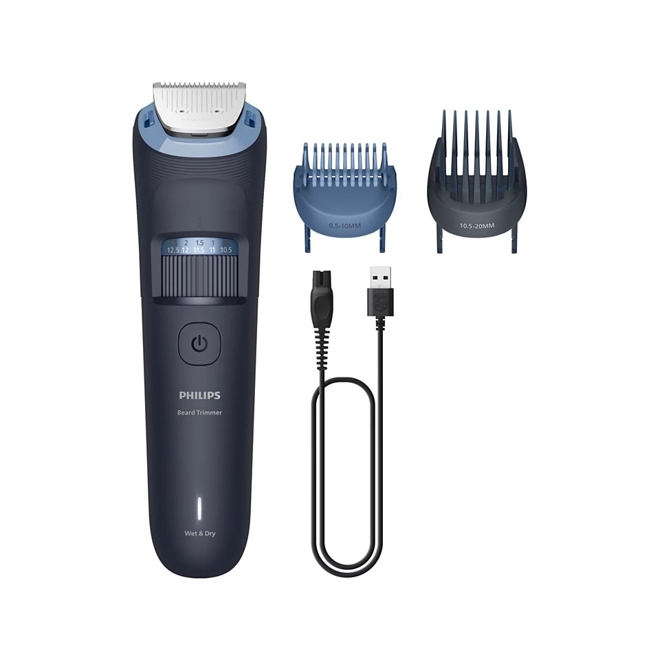Imagem 0 de Aparador de Barba Philips BT3665/15 Series 3000 - Azul