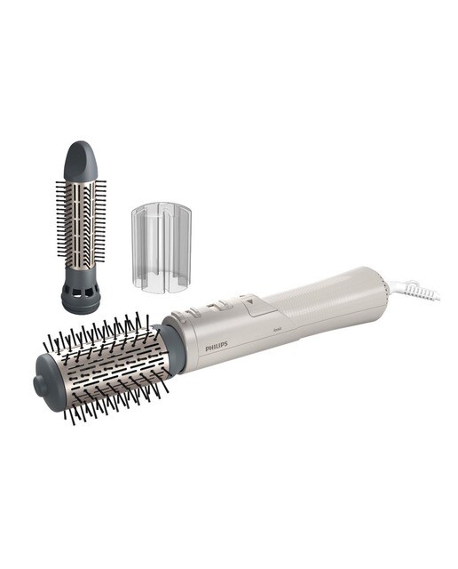 Imagem 0 de Escova Modelador de Cabelo Philips Serie 7000 BHA710/00 de 1000 W - Branco Seda com Pérola Metálica