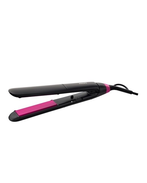 Imagem 0 de Alisador de Cabelo Philips BHS375/00 - Placas Cerâmicas, 2 Ajustes de Temperatura e 110-240V - Preto e Rosa