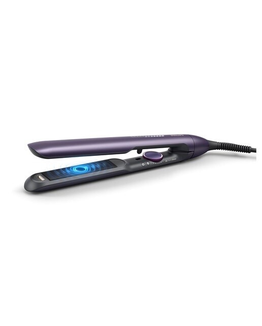 Imagem 0 de Alisador de Cabelo Philips BHS752/00 - Indicador de Temperatura, Ponta Fria, com Bolsa Resistente ao Calor, 12 Ajustes Temperatura e 110-240 V - Roxo