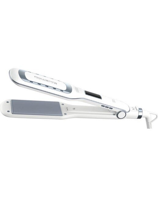 Imagem 0 de Alisador de Cabelo Rowenta SF5010F0 Wet&Dry Pro com 6 Níveis de Temperatura - Branco