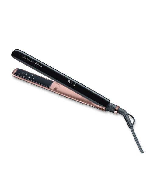 Imagem 0 de Alisador de Cabelo Beurer HS80 - Preto e Dourado