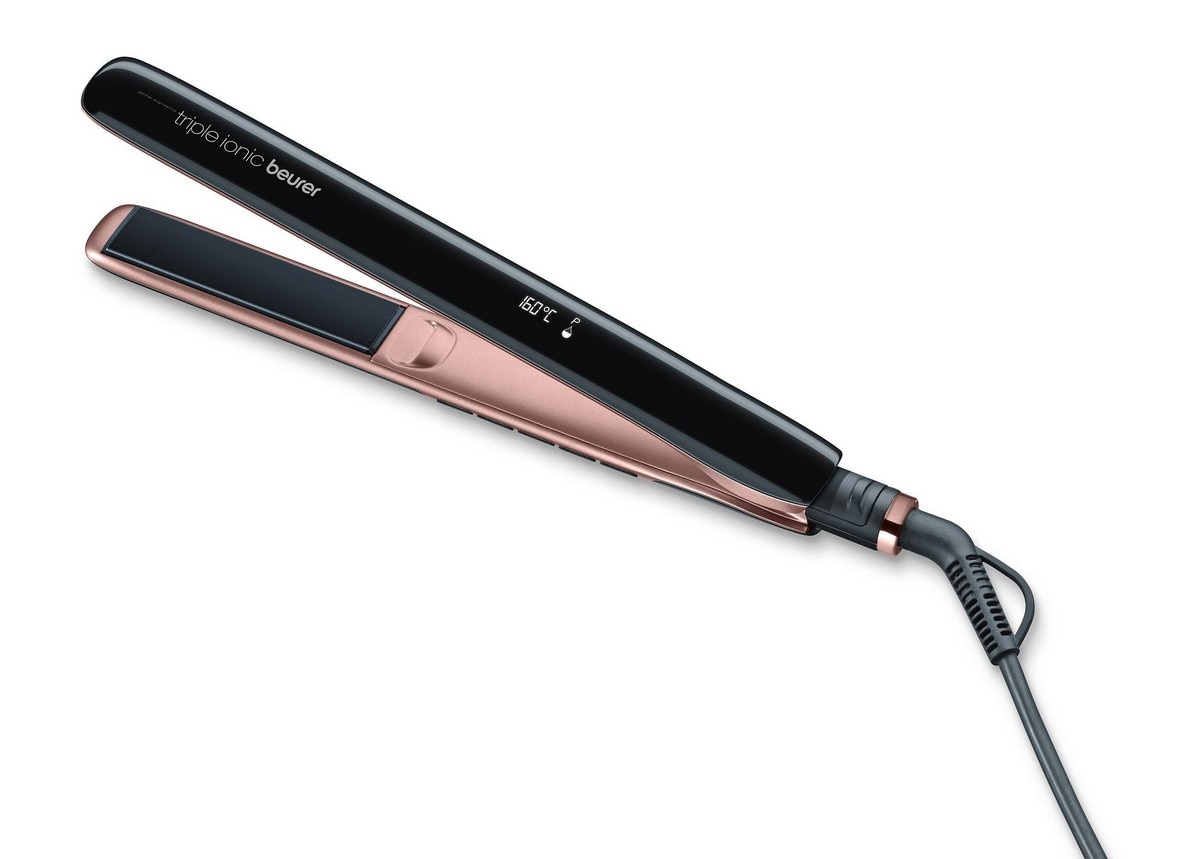 Alisador de Cabelo Beurer HS80 - Preto e Dourado Preto-4