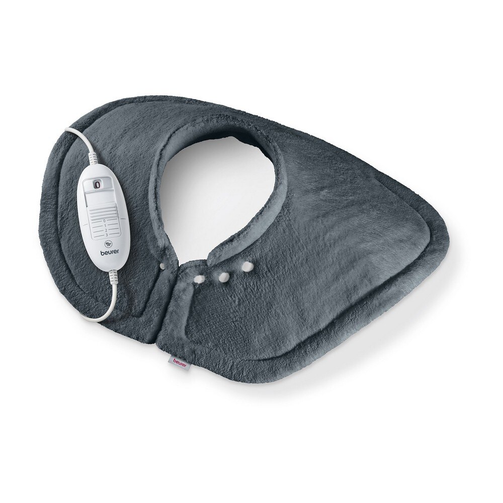 Almofada Elétrica de Aquecimento Beurer HK54 para Cervicais e Ombros - Cinzento Cinzento-1