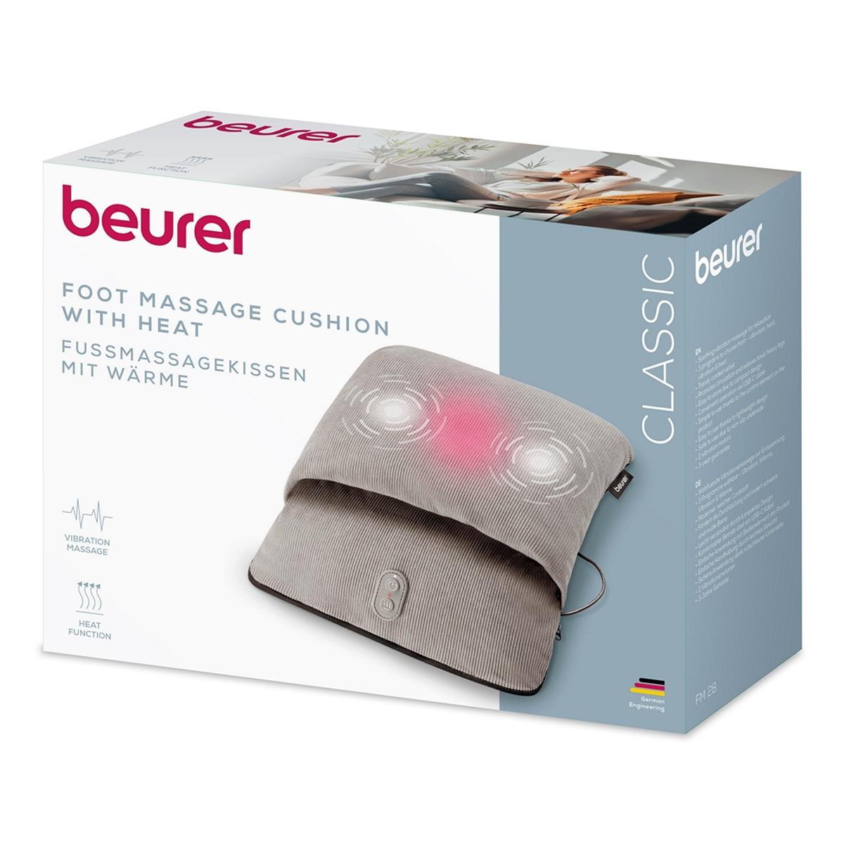 Aquecedor e Massajador de Pés Beurer FM28 Cinzento-3