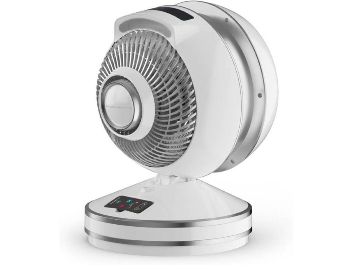Climatizador Rowenta HQ7152F0 Air Force Intense 2 em 1 Ventoinha e Aquecedor - Branco e Prata 6