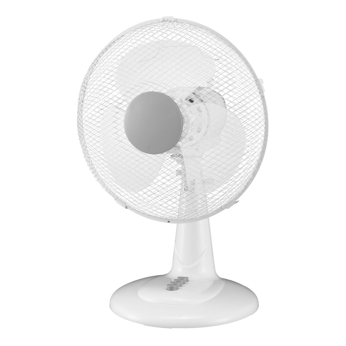Ventoinha de Mesa El Corte Inglés RT-30N com 3 Velocidades Branco-1