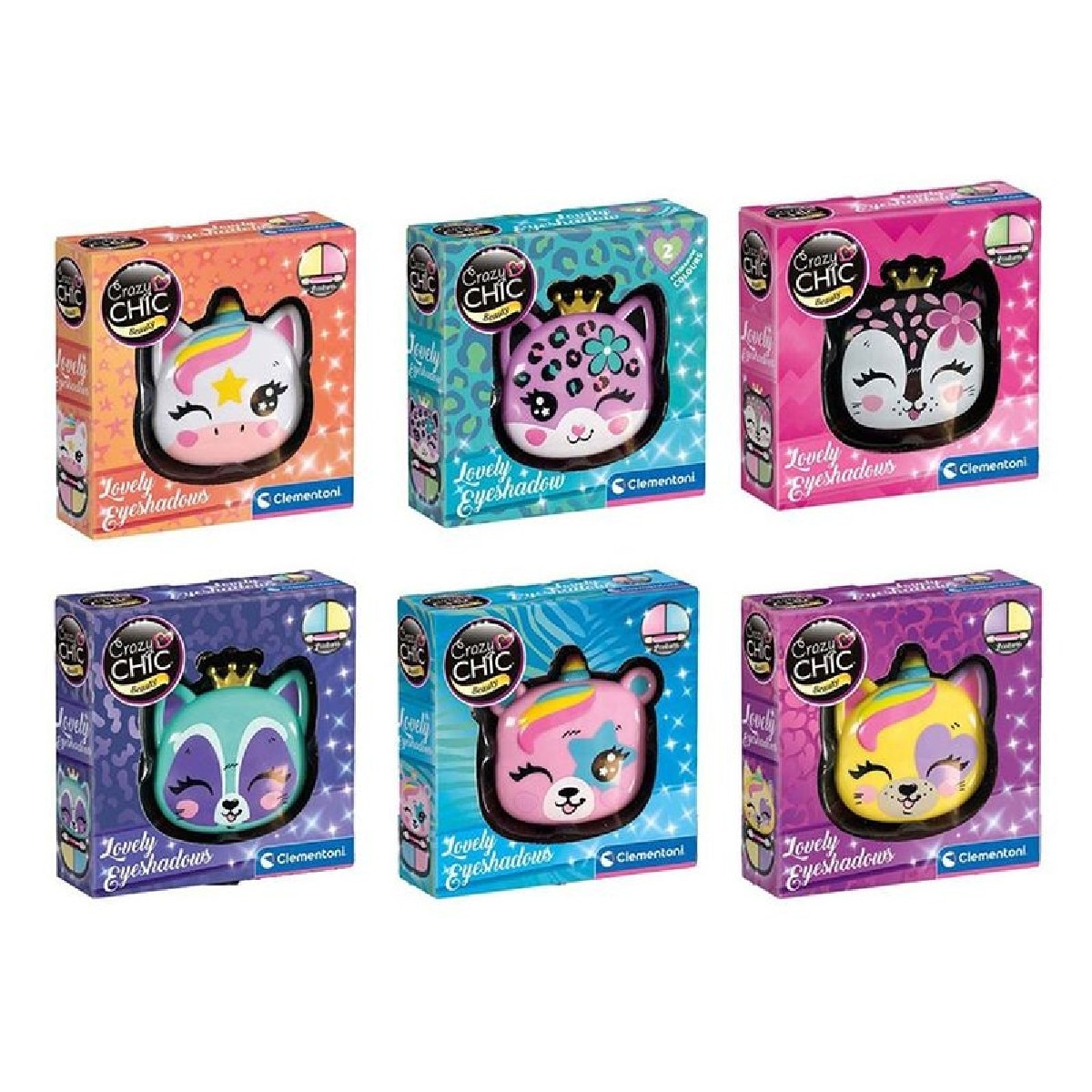 Imagem 0 de Kit Maquilhagem Crazy Chic: Animais Artigo Sortido, Envio Aleatório