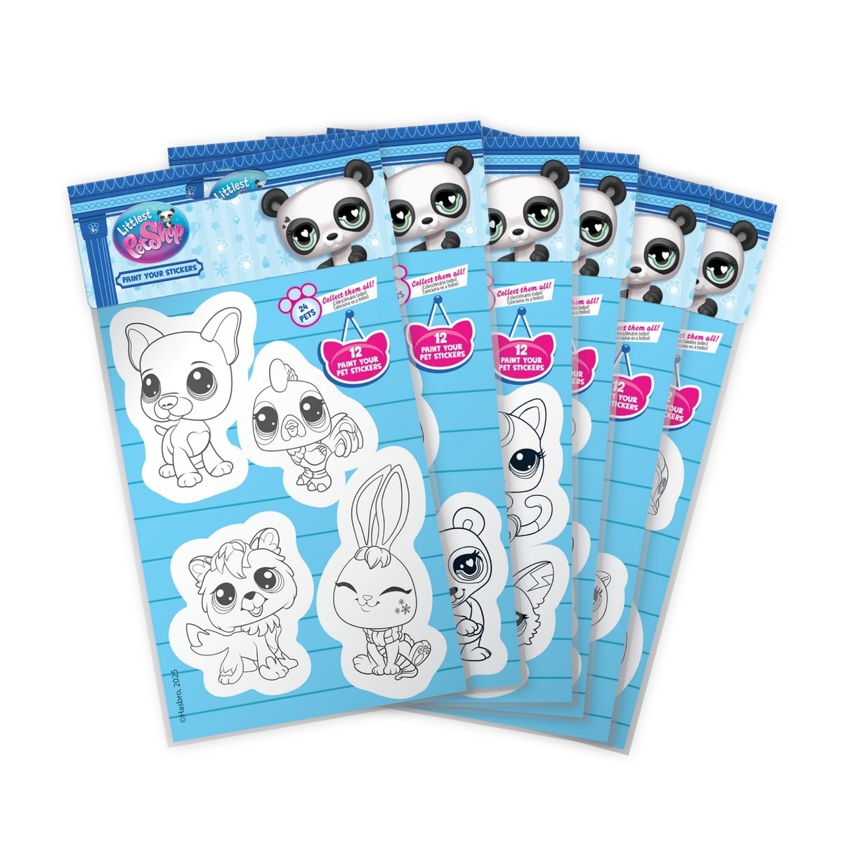 Imagem 0 de Pinta os Autocolantes Little Pet Shop