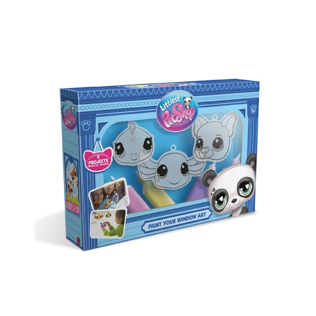 Imagem 0 de Conjunto Paint Your Window Art Littlest Pet Shop