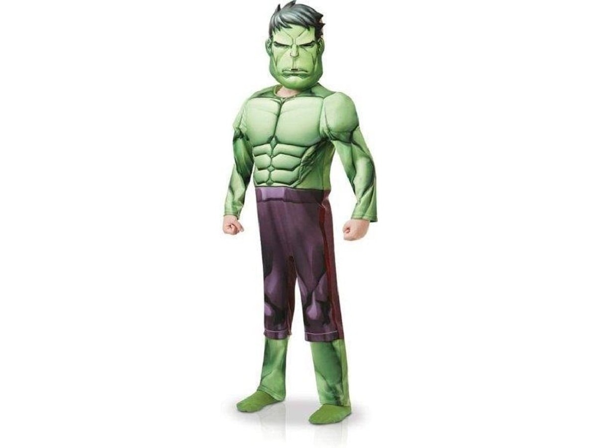 Imagem 0 de Disfarce Hulk Deluxe Infantil