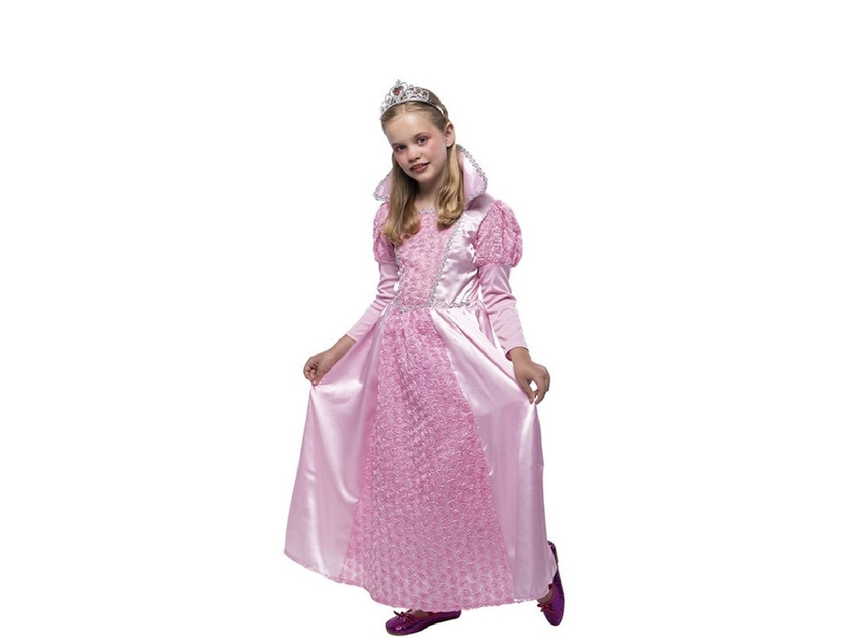 Disfarce de Princesa Rosa para Crianças (7-8 anos) 1