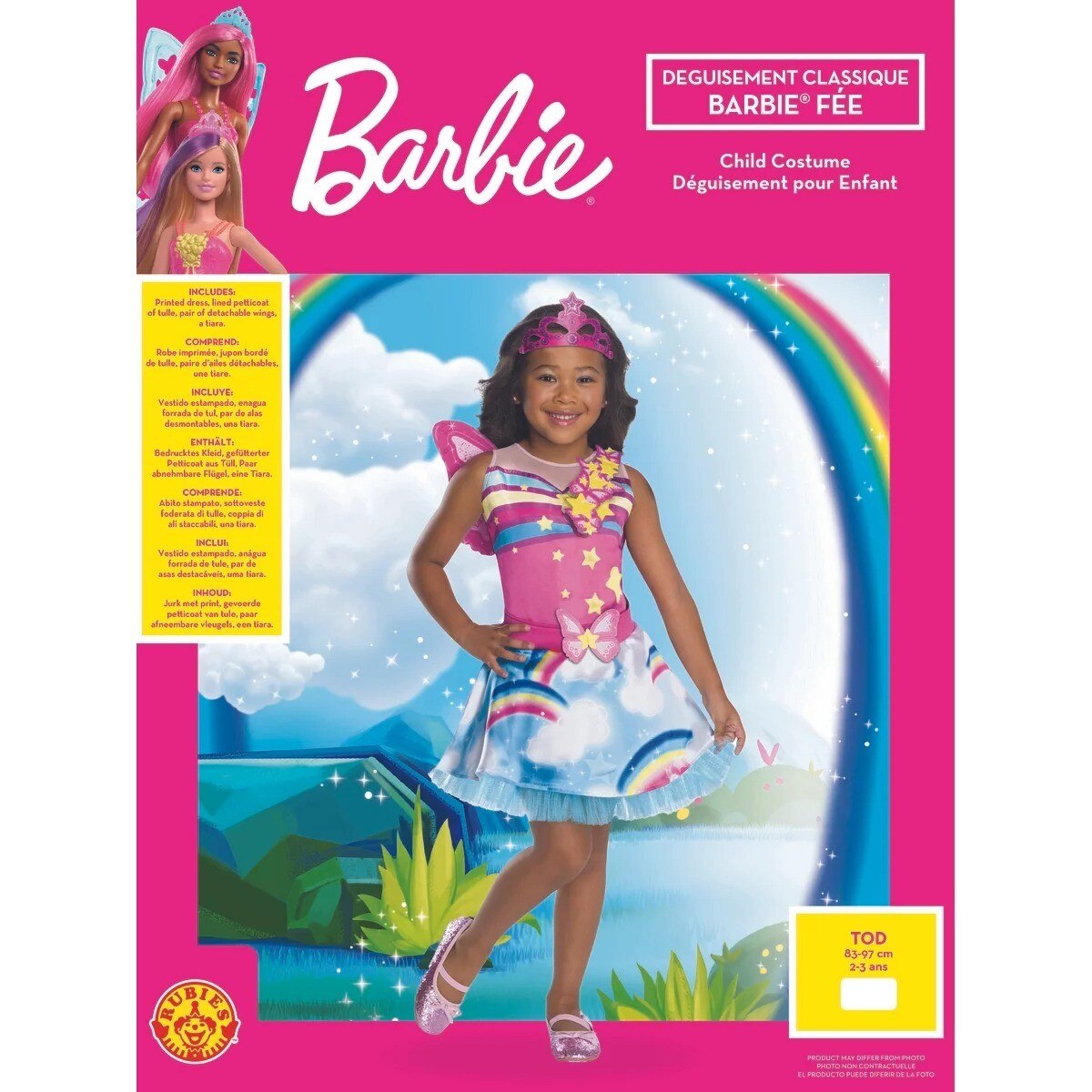 Disfarce Barbie Dreamtopia Infantil 2