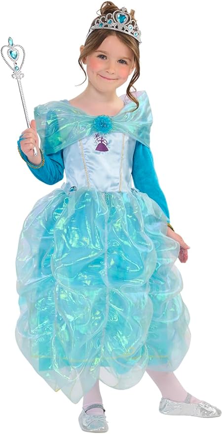 Disfarce Princesa Paraiso Azul Infantil 1