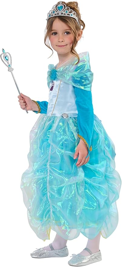 Disfarce Princesa Paraiso Azul Infantil 2